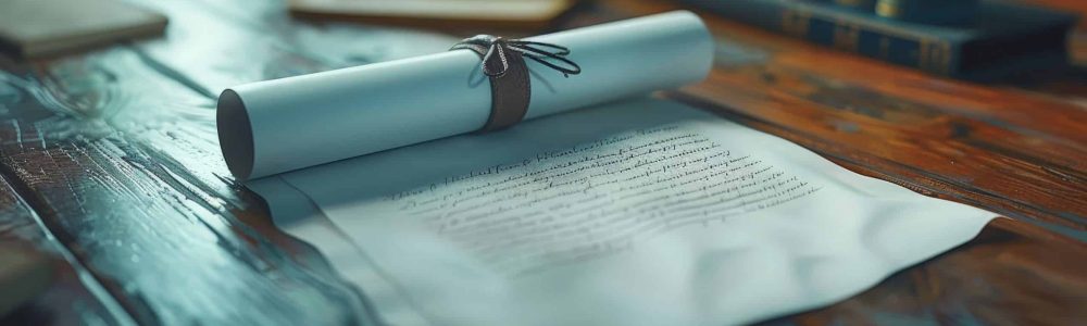 book-with-ribbon-tied-around-it-is-open-page-that-says-word